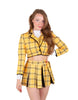 Totally Clueless Cropped Scuba Jacket Ladies