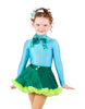 Emerald Ladies Top Skirt Tall Band