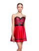 Moulin Rouge Mesh Sweetheart Convertible Dress
