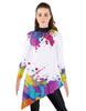 Paint Splatter LS TNeck Tunic Asymmetric Skirt