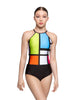 Outline Modern Halter Leotard