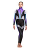 Futuristic Agent LS TNeck Zip Back Unitard