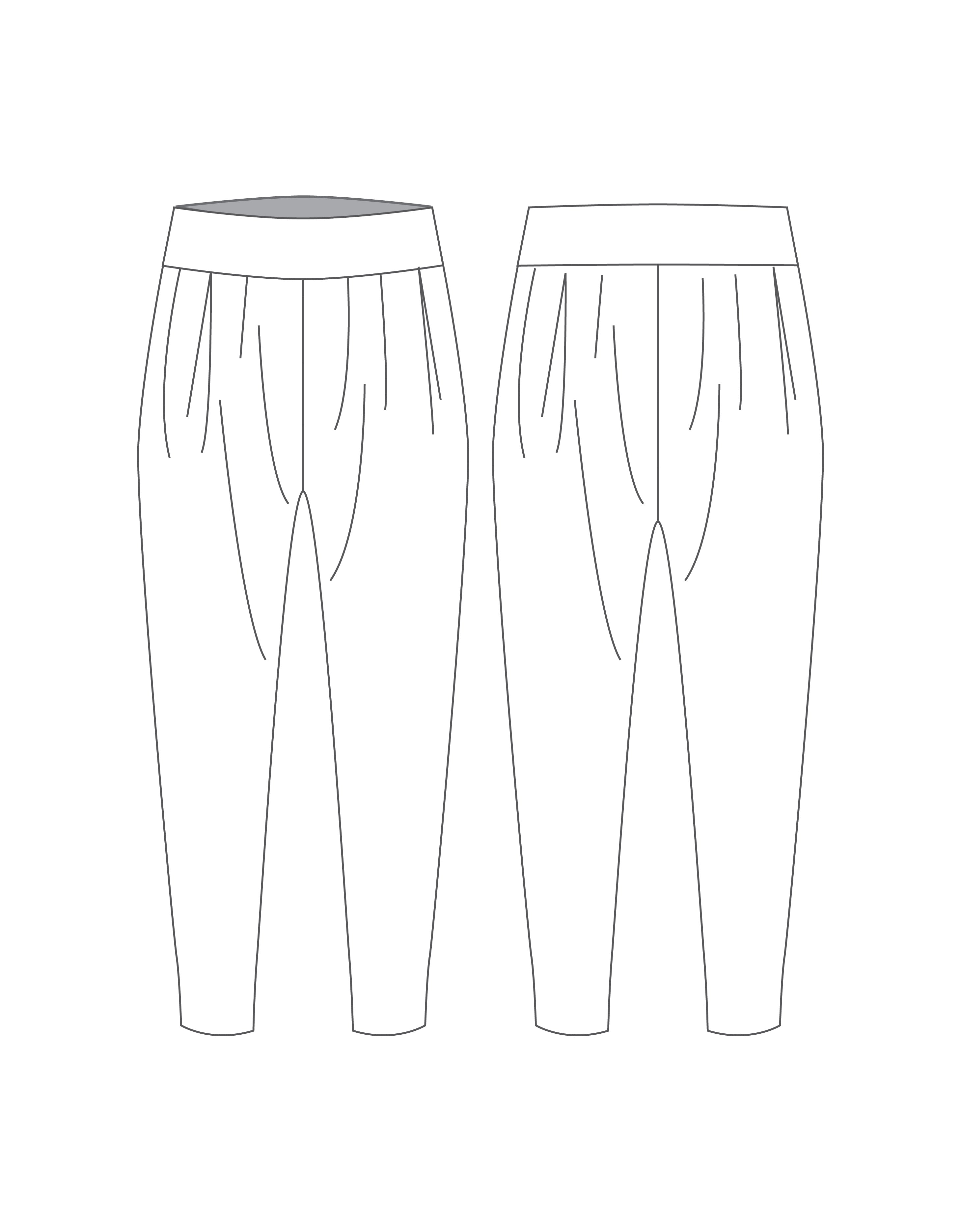 Custom Harem Pants - ITY Black