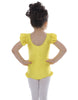 Little Seed Grow Tank Gather Sleeve Leotard