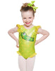 Boogie Bug Ball Caterpillar Tank with Gather Sleeve and Legs Leotard