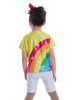 Riding A Rainbow Solid T-Shirt