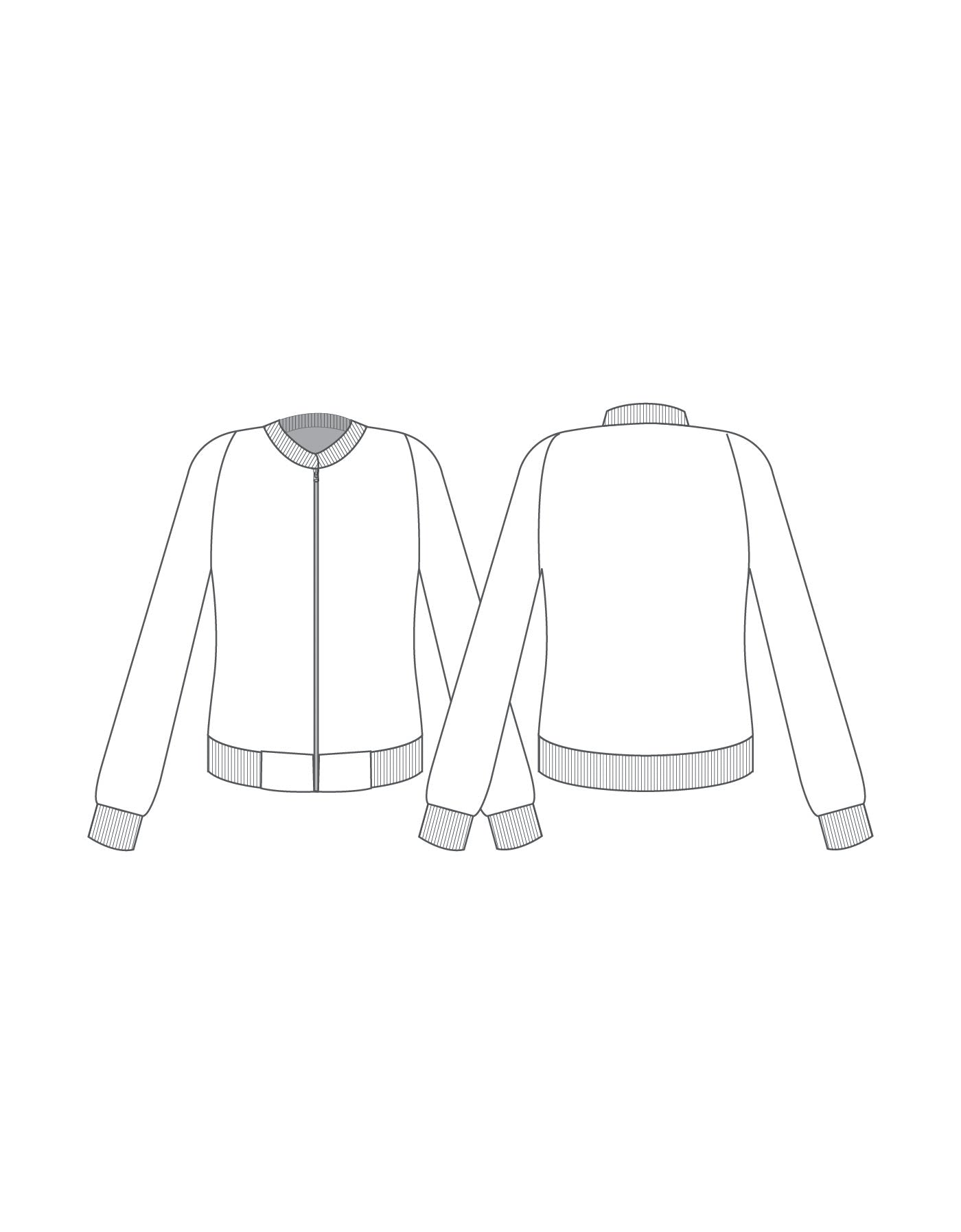 Custom Inked Varsity Jacket - Fleece