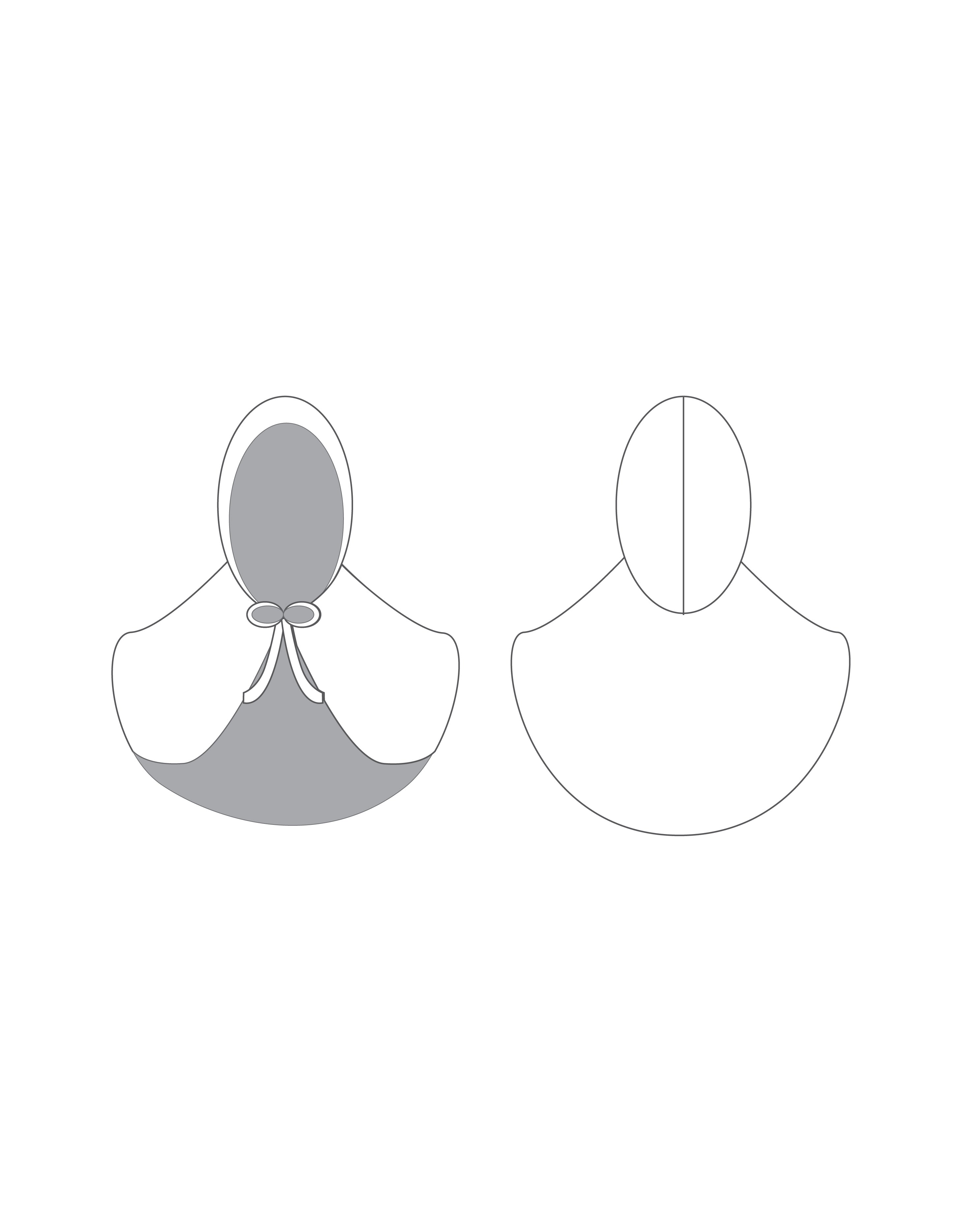 Custom Inked Hood Cape - Hologram