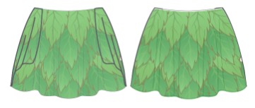 Pixie Mini Chiffon Skirt