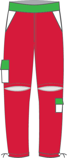 Custom KJ Holiday Cargo Pants with 2 Straps And Pockets