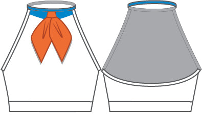 Fred Halter Binding Crop Top