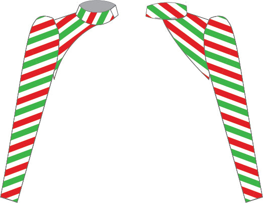 Custom KJ Holiday One Long Puff Sleeve TNeck Shrug