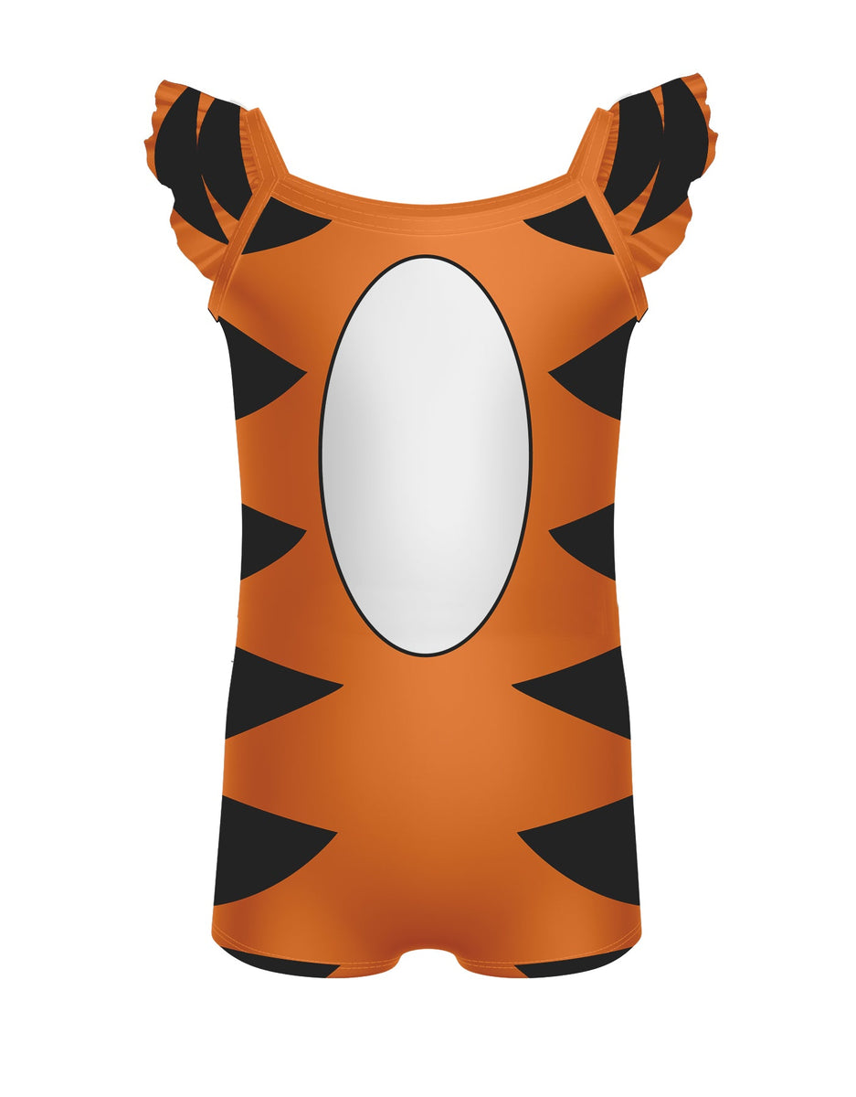 Little Tiger Camisole Flutter Sleeve Biketard – Hamilton Theatrical