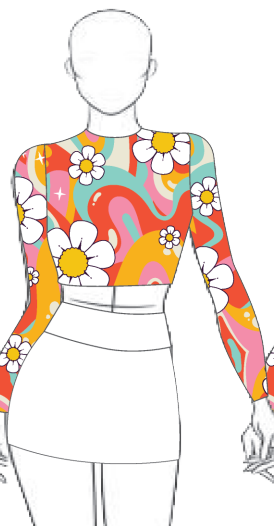 Custom Beetles Love Skort