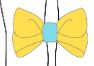 Custom Happy Birthday Bum Bow