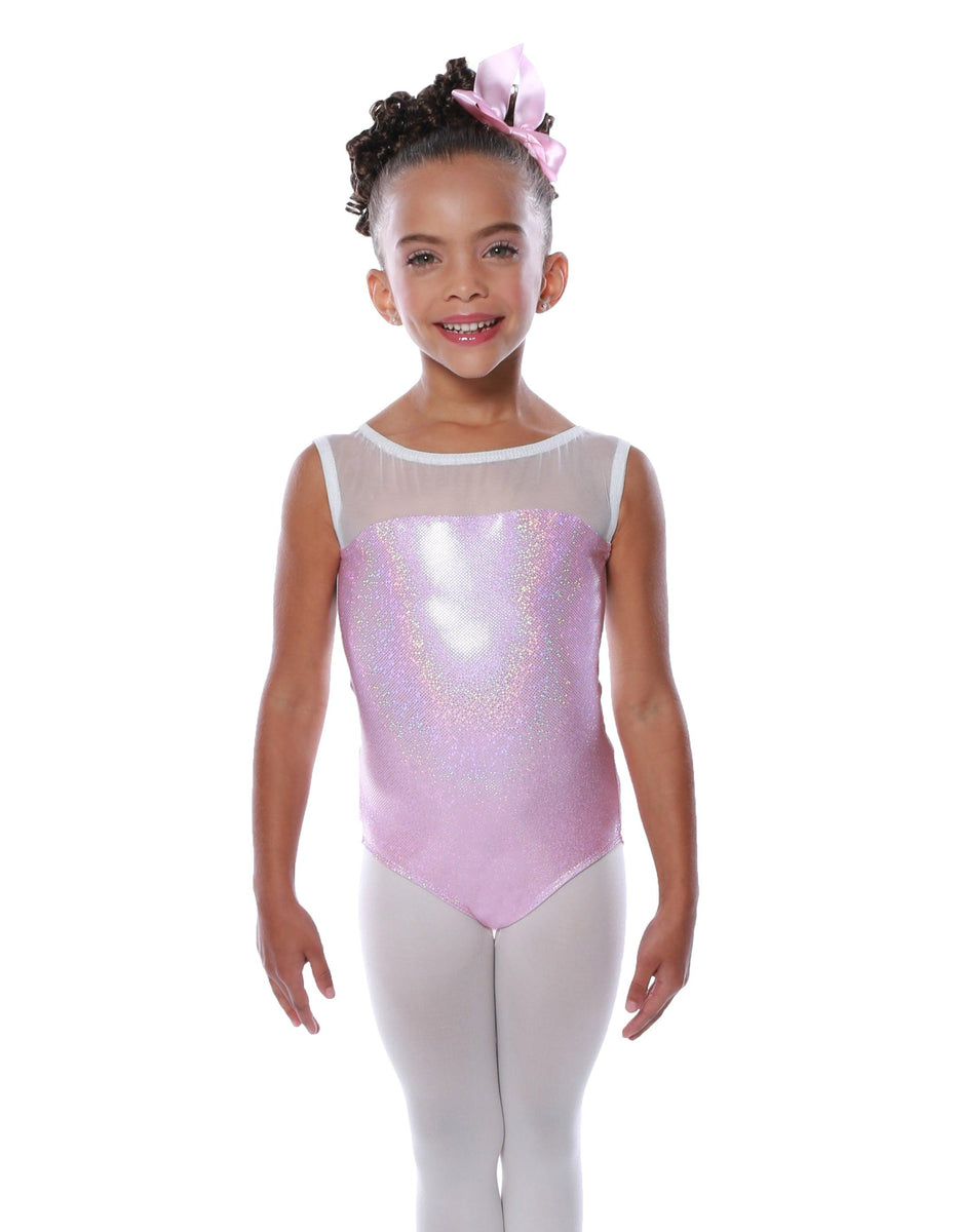 Adore Mesh Yoke Leotard Hamilton Theatrical