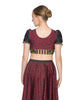 Steam Punk Puff Sleeve Crop Top - Hamilton Theatrical