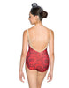 Cirque Mesh Sweetheart Leotard - Hamilton Theatrical