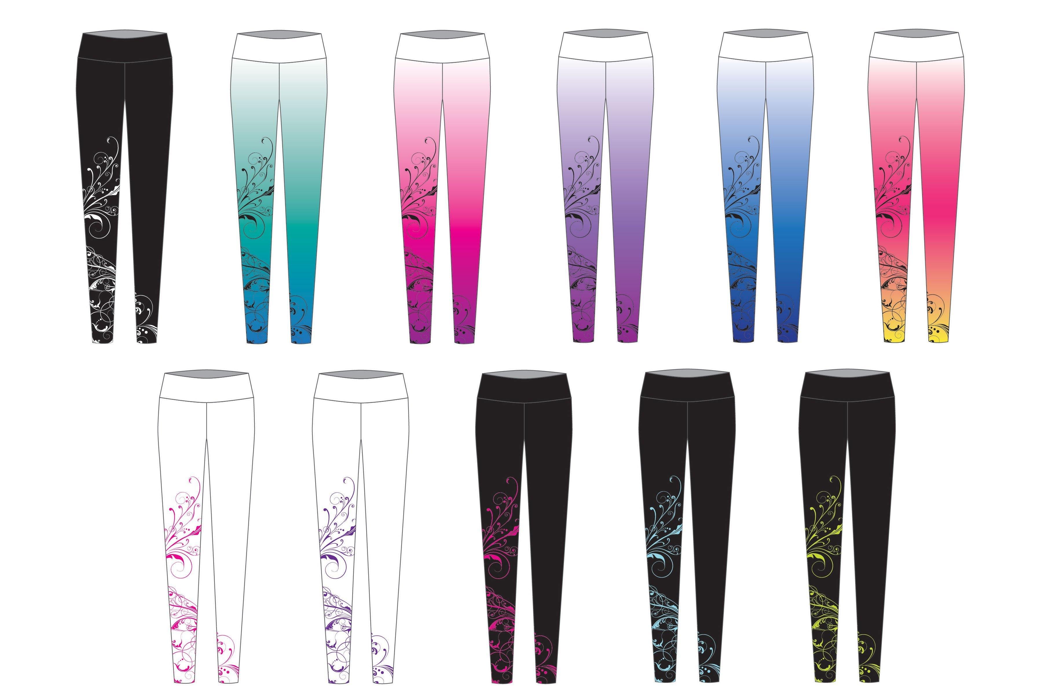 Filigree Yoga Legging - Hamilton Theatrical