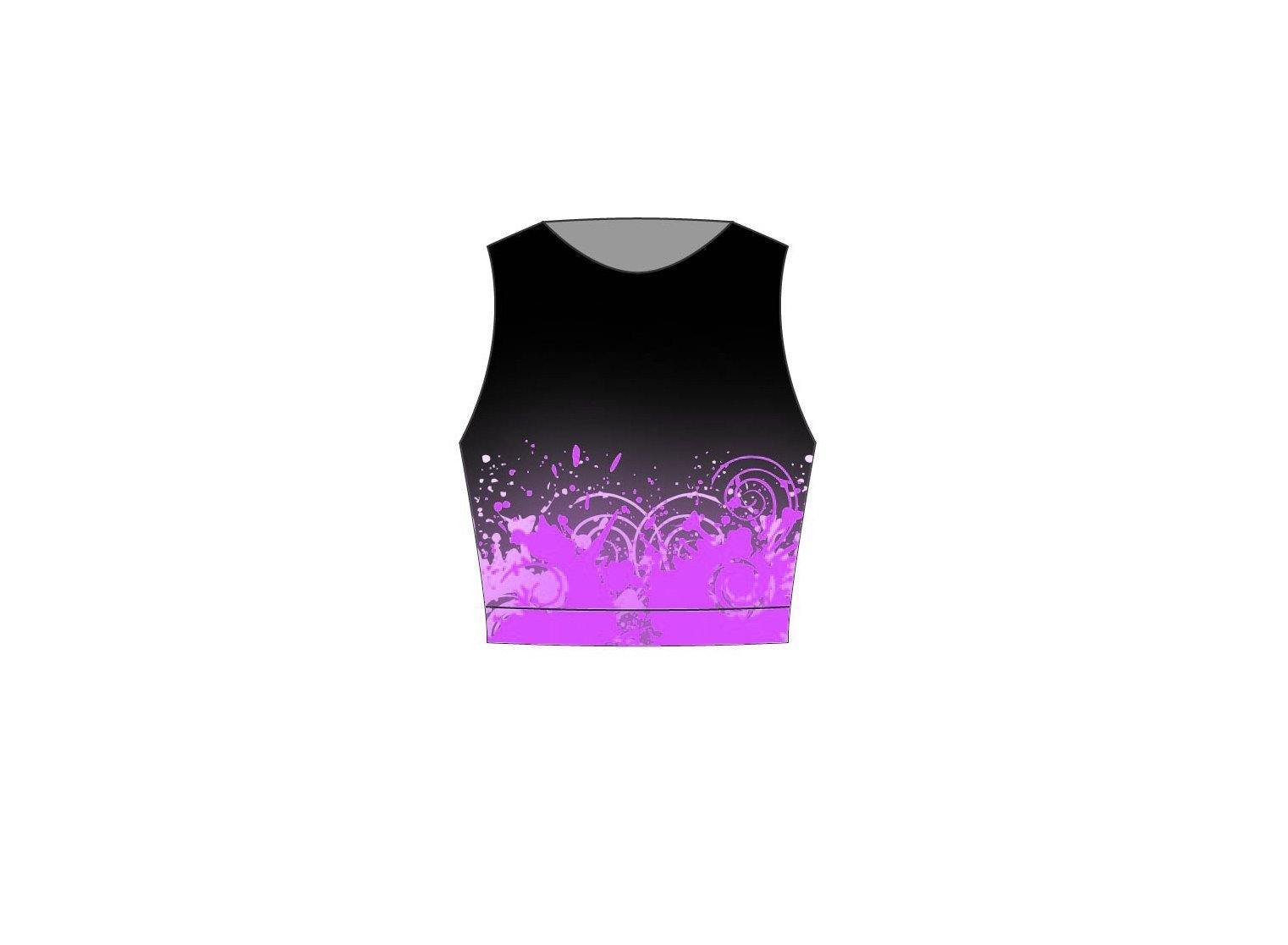 Splatter Sleeveless Crop - Hamilton Theatrical