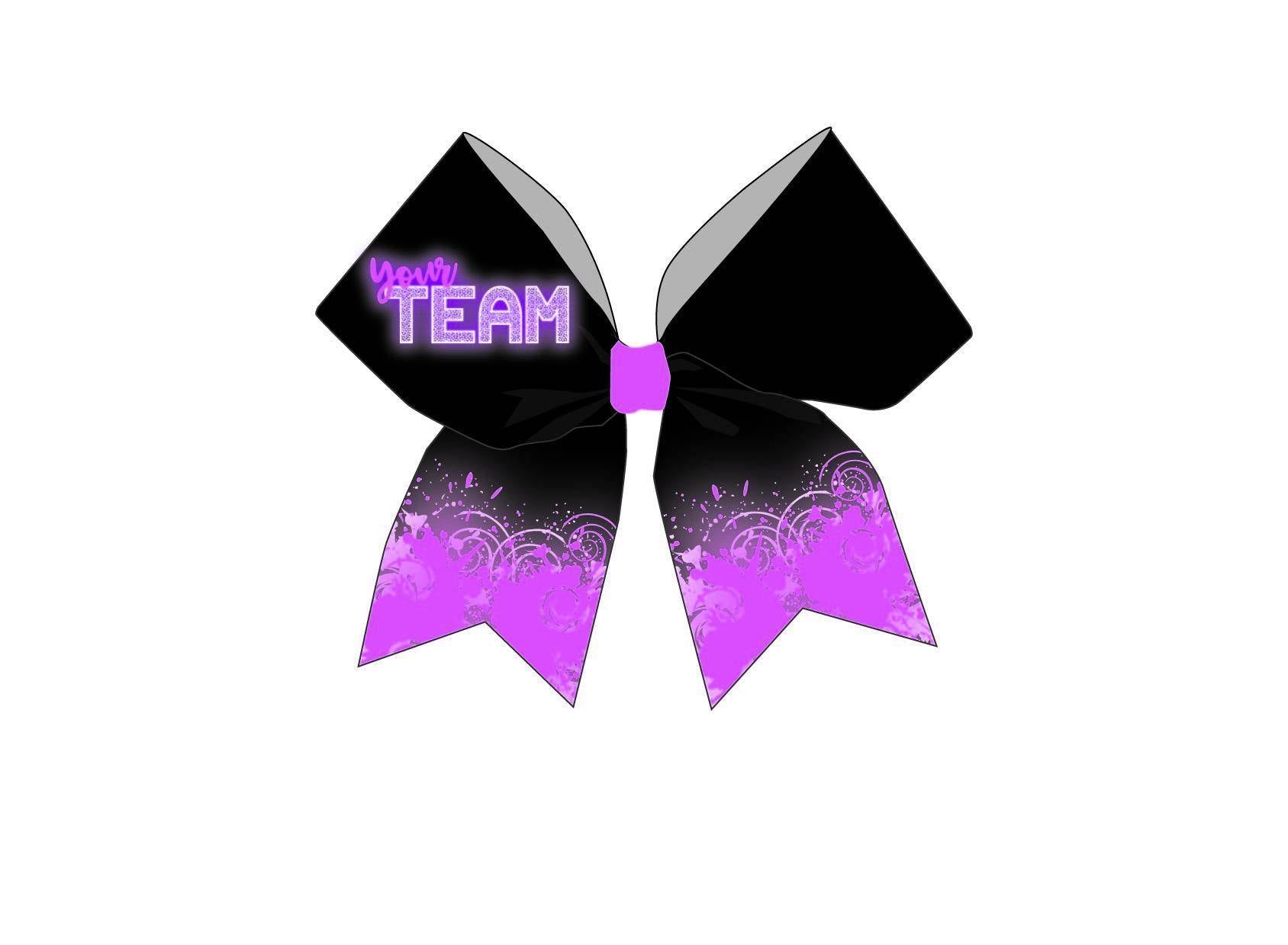 Splatter Cheer Bow - Hamilton Theatrical