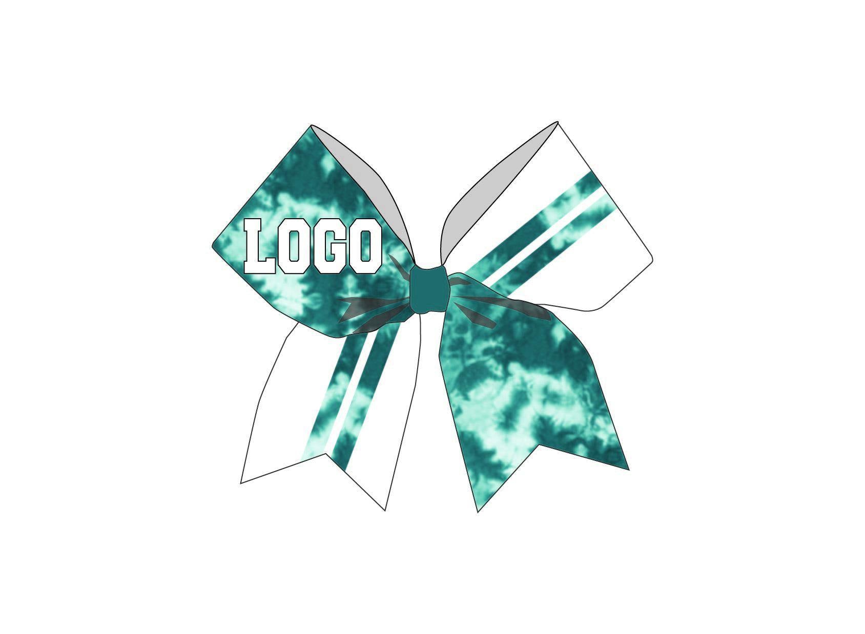 Tie Dye Cheer Bow - Hamilton Theatrical