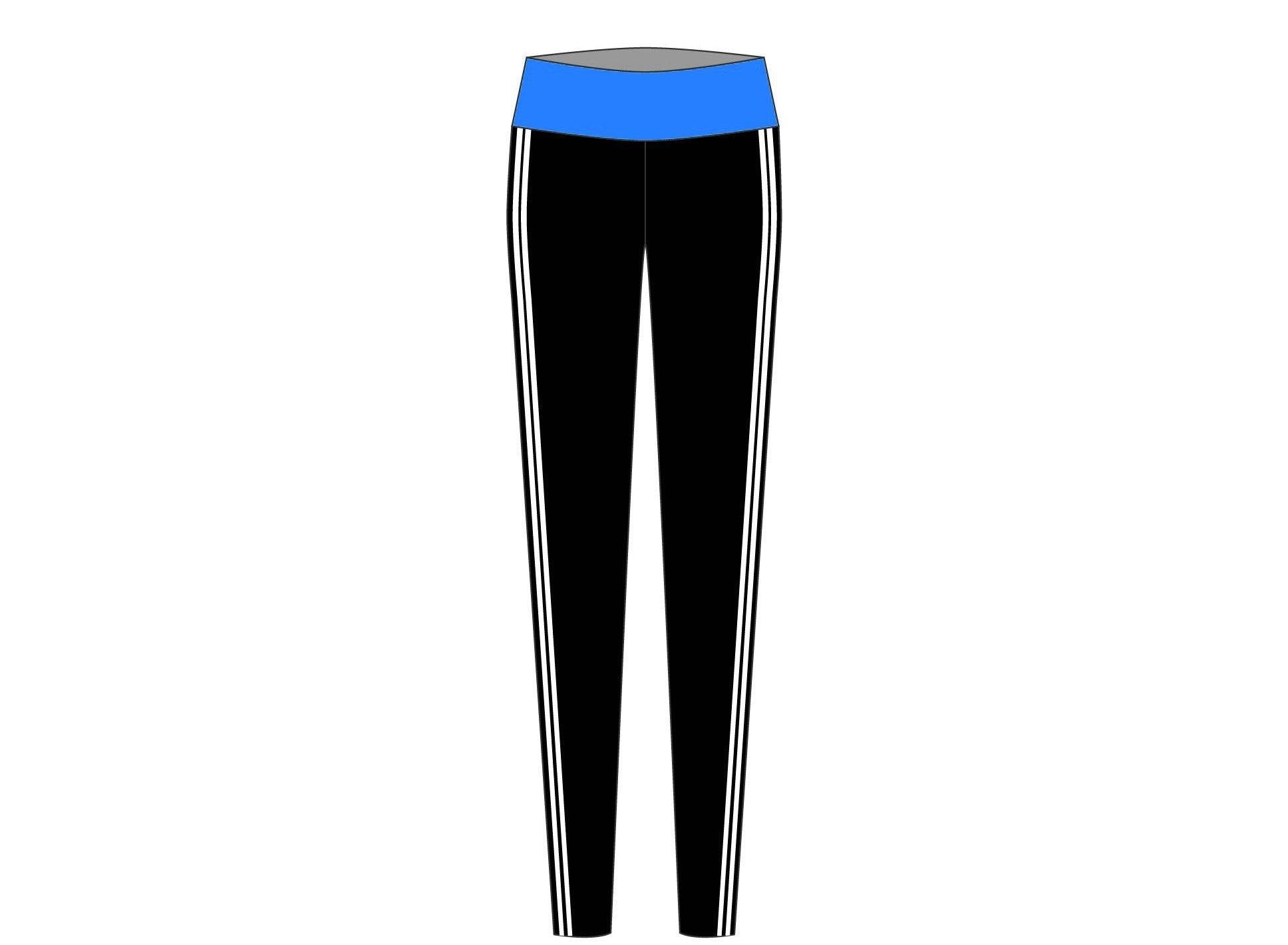 Stripes Yoga Legging - Hamilton Theatrical