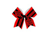 Stripes Cheer Bow - Hamilton Theatrical