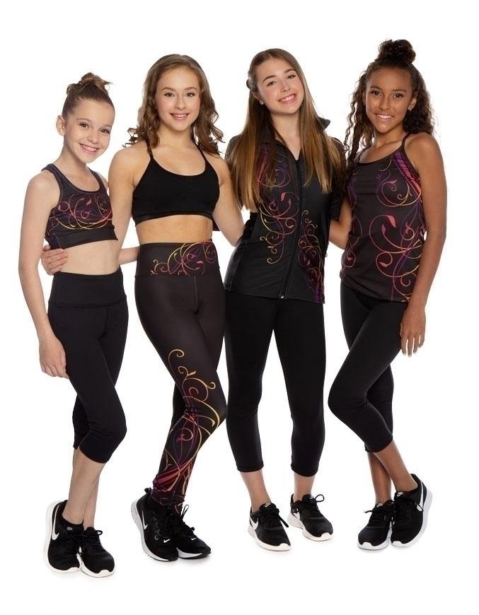 Fancy Panel Skate Legging - Hamilton Theatrical