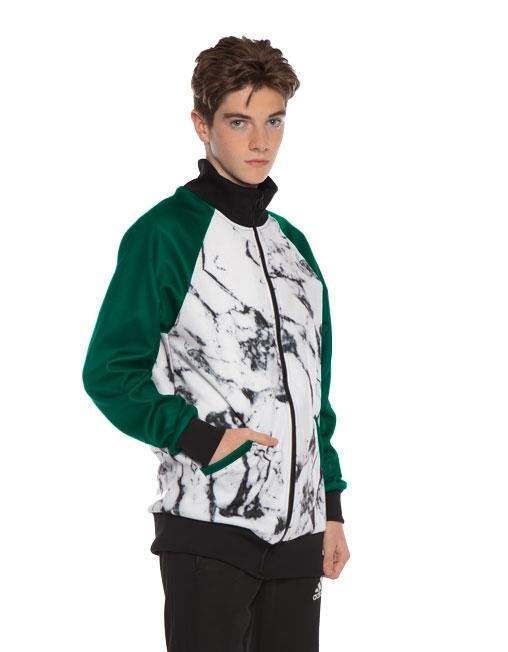 White Marble Jockey Jacket - Hamilton Theatrical