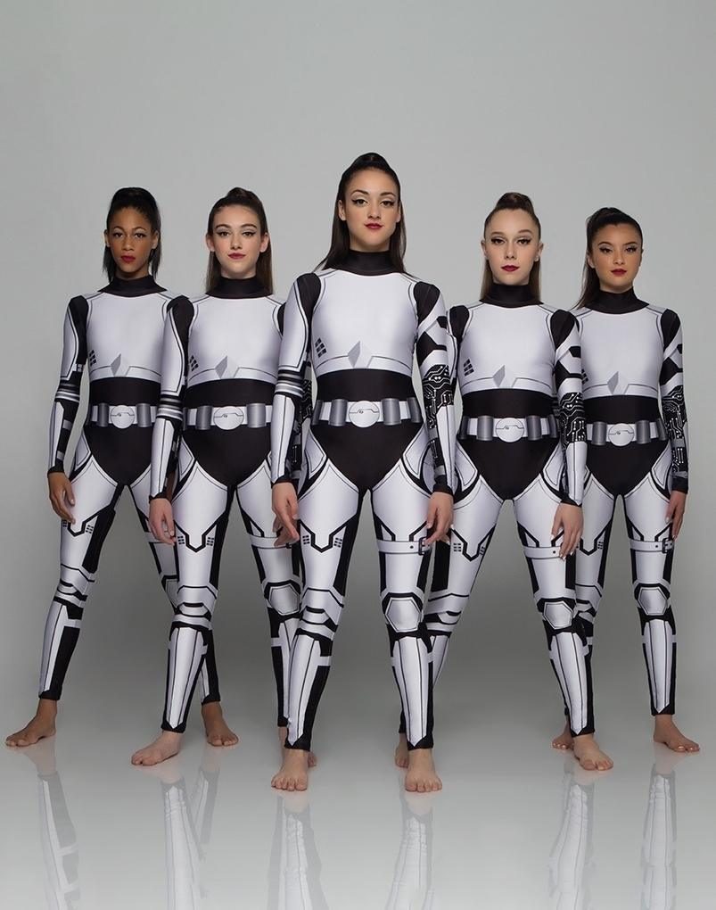 Robotic LS Leotard - Hamilton Theatrical