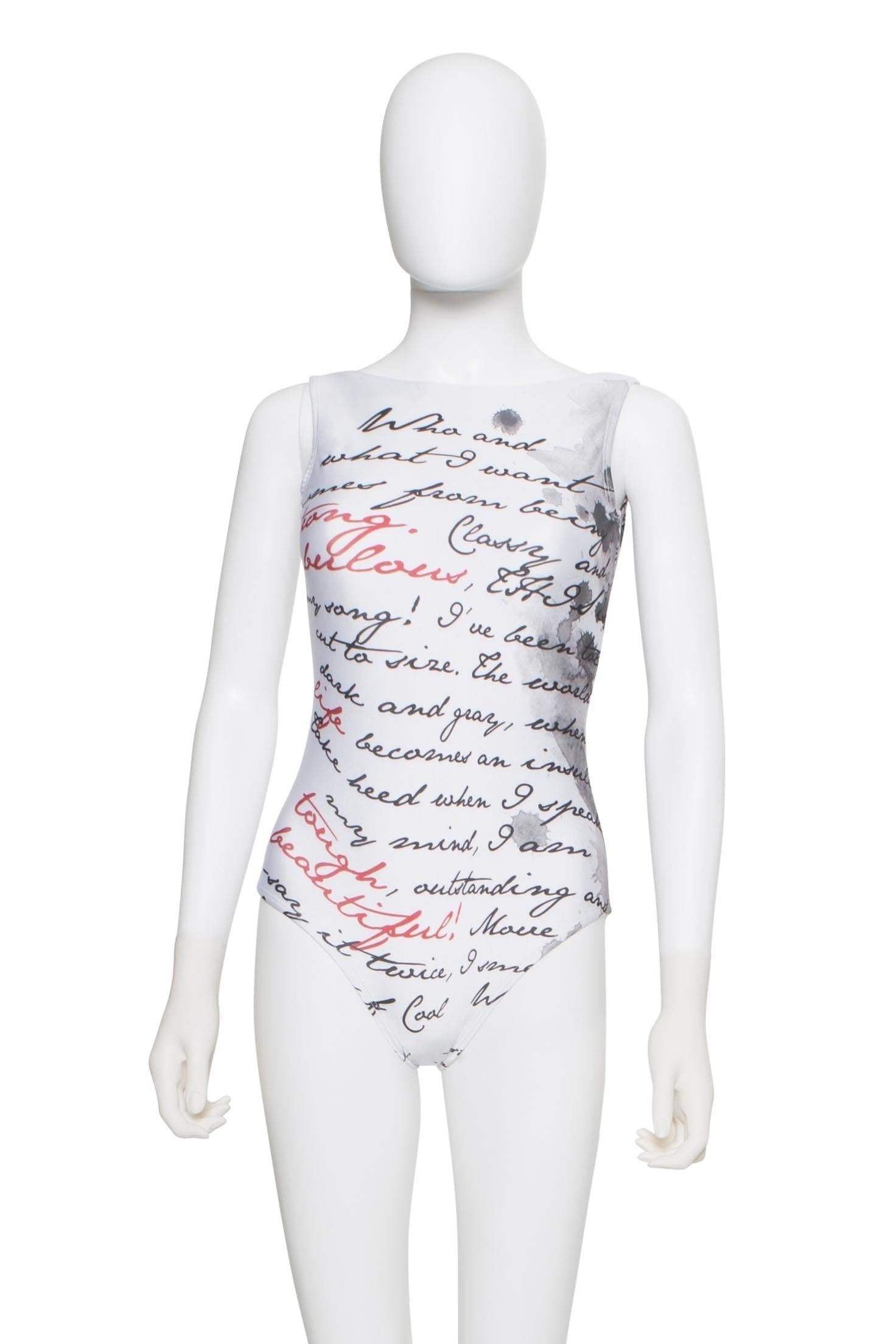 Spoken Word Tank Leotard - Hamilton Theatrical