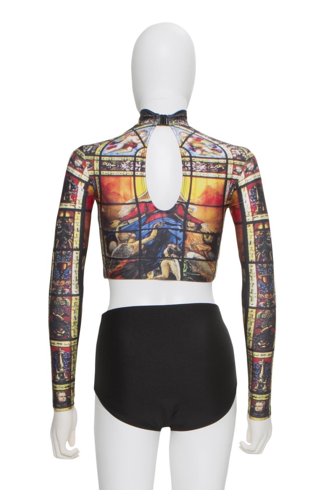 Take Me To Church Long Sleeve Crop Top - Hamilton Theatrical