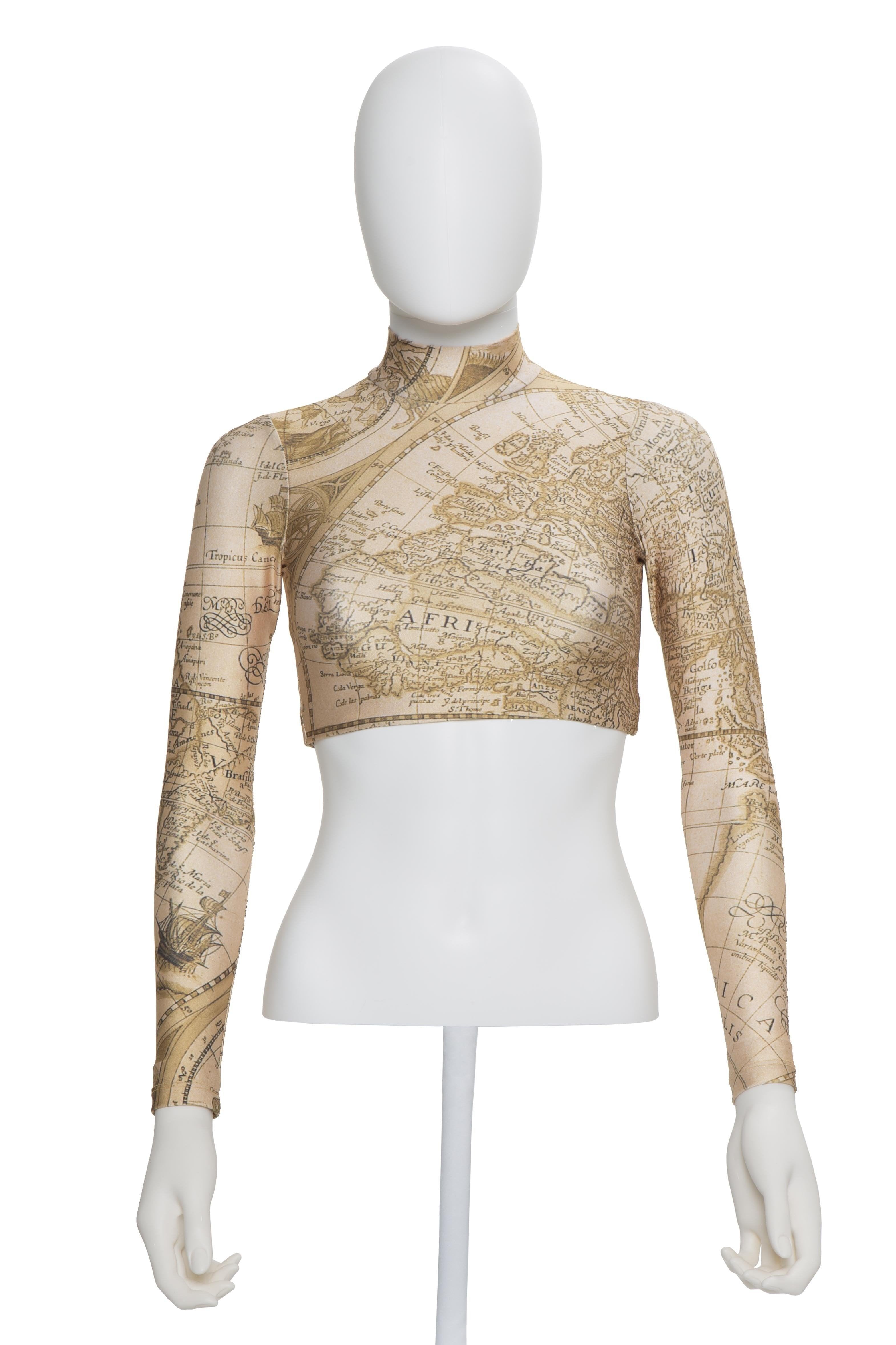 Voyager Long Sleeve Crop Top - Hamilton Theatrical
