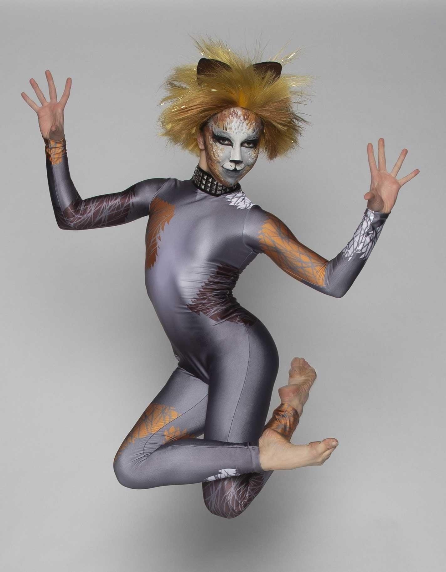 Cats Spots LS Unitard - Hamilton Theatrical