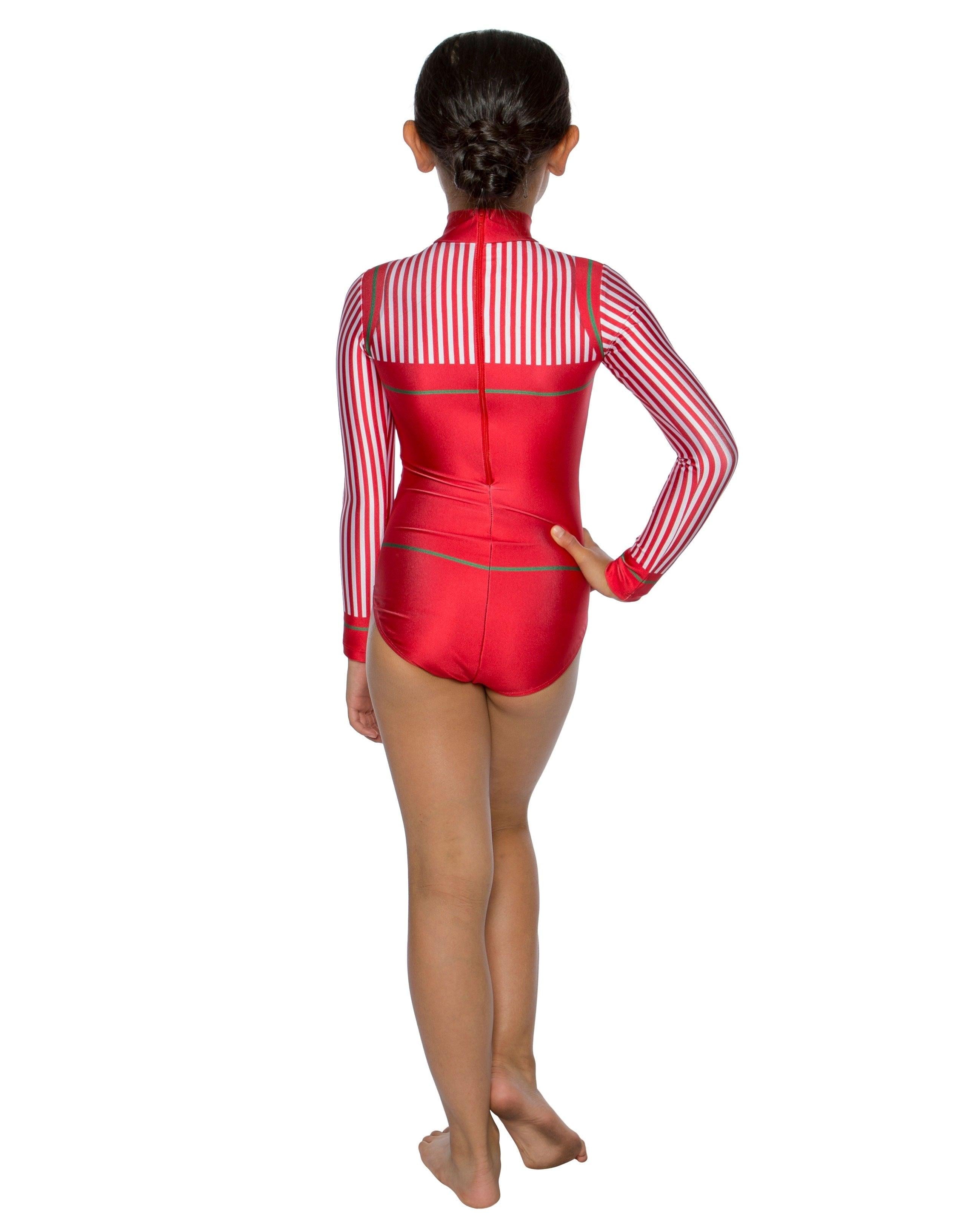 Christmas - Santa Helper LS Leotard - Hamilton Theatrical