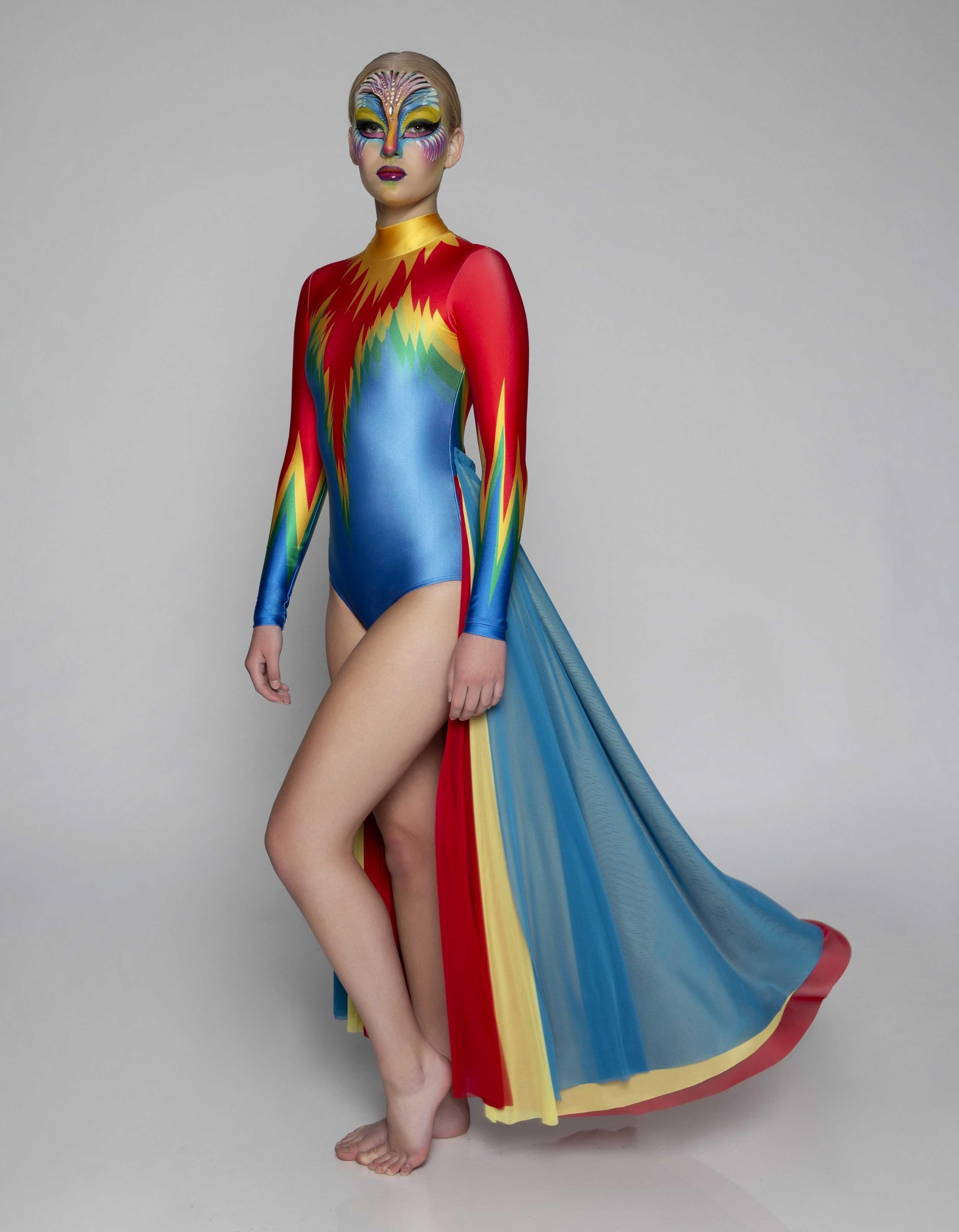 Dark Side Leotard - Parrot - Hamilton Theatrical