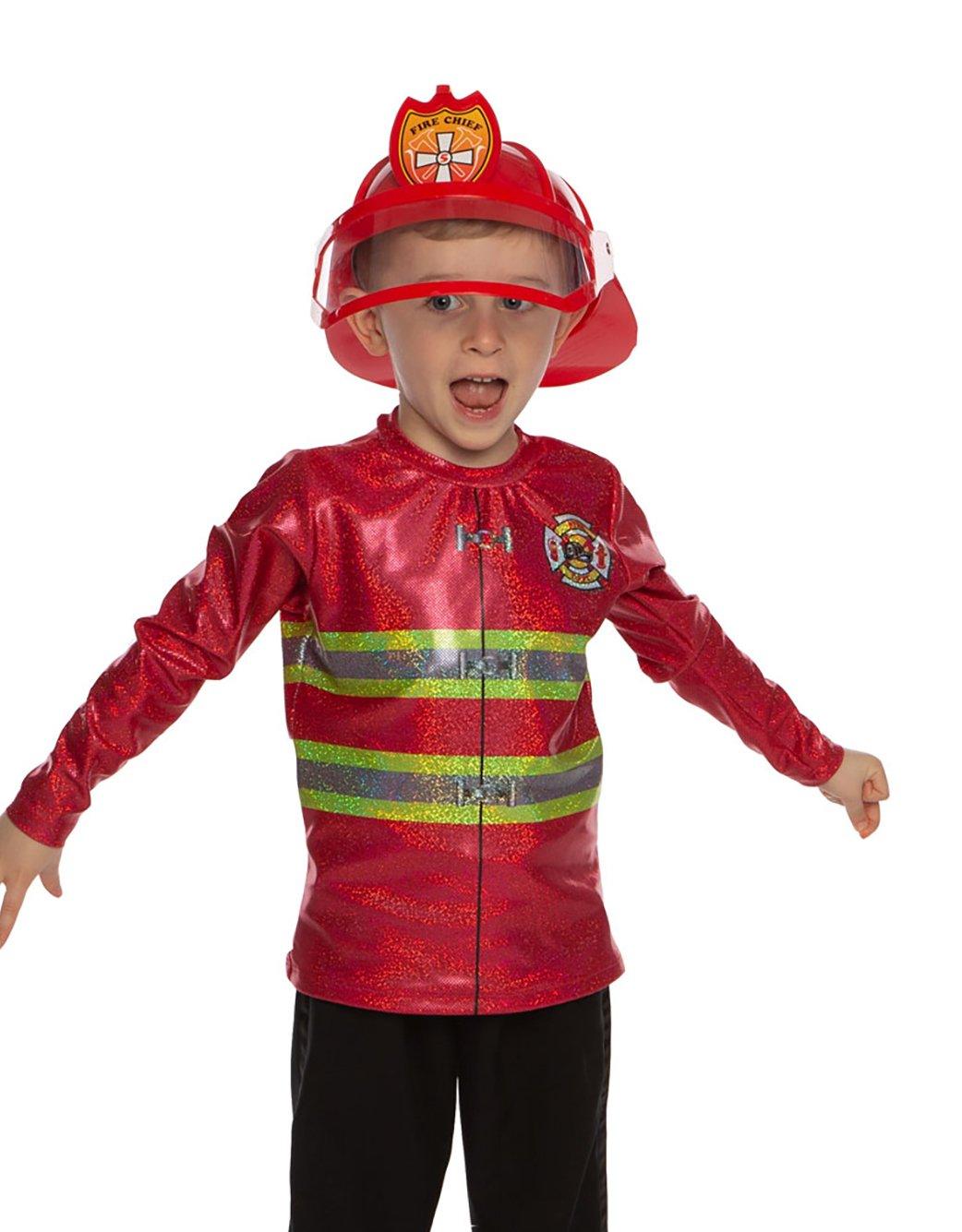 Fireman Boys Long Sleeve Shirt - Hamilton Theatrical