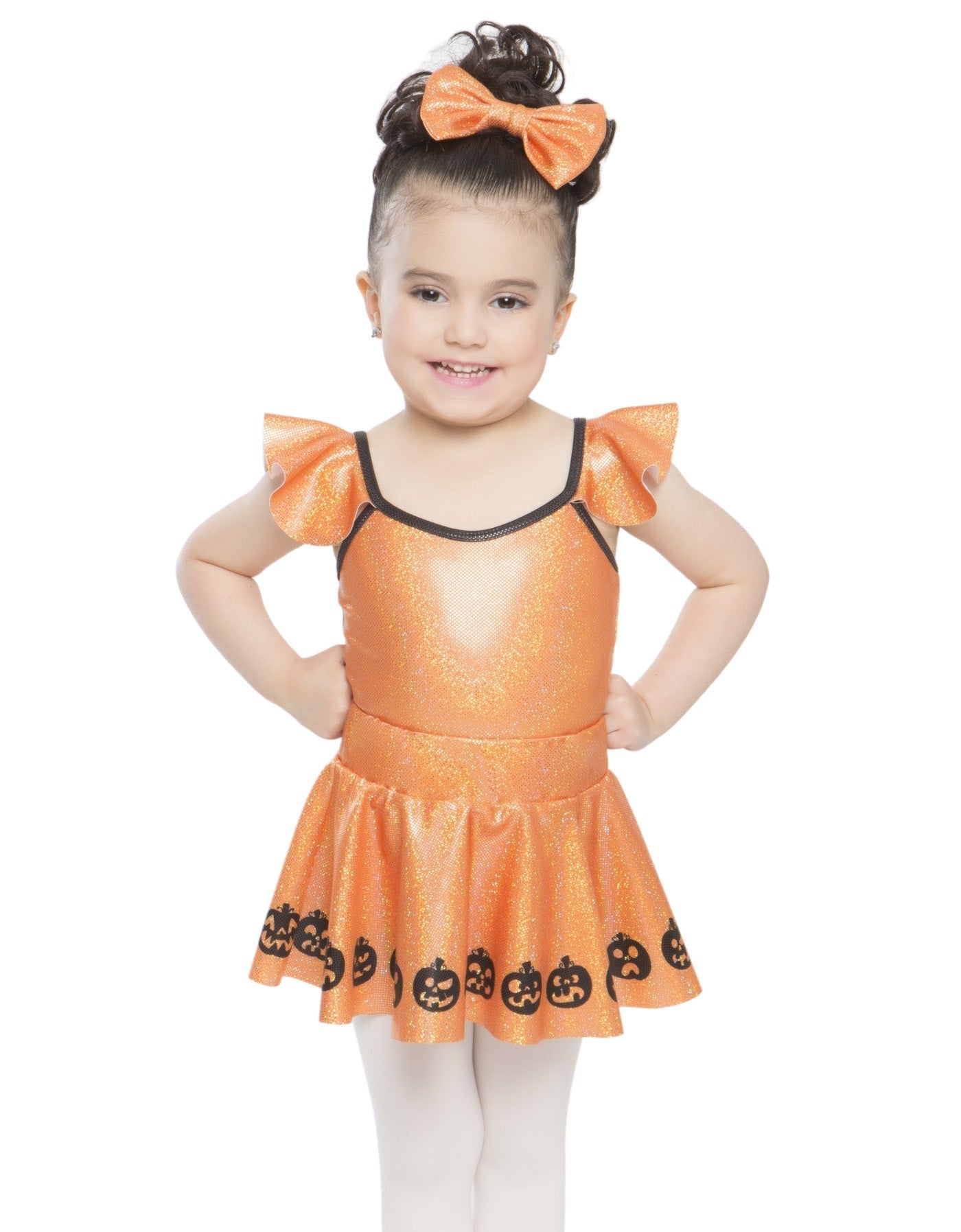 Happy Halloween Solid Top Skirt