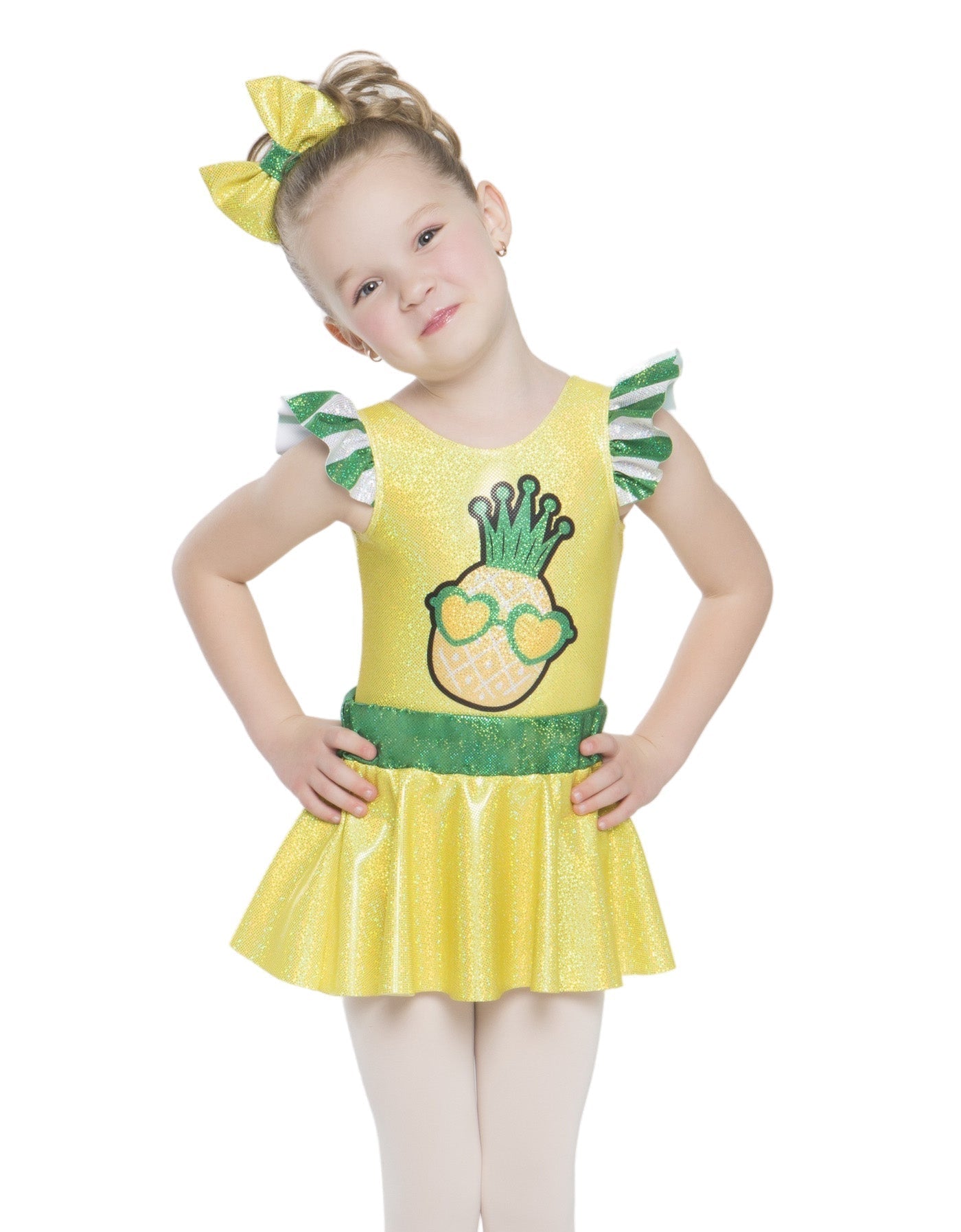 Princess Pineapple Emoji Top Skirt