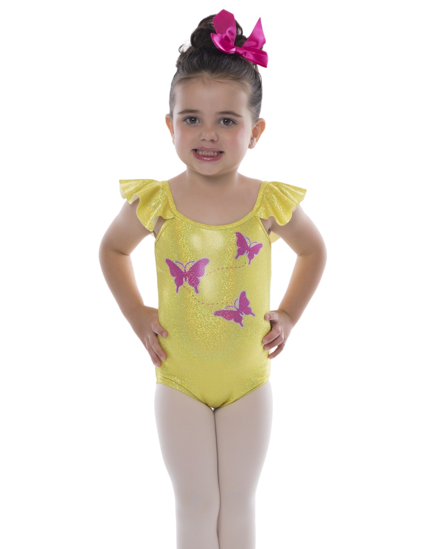 Butterfly Buddies Fly Camisole Flutter Sleeve Leotard