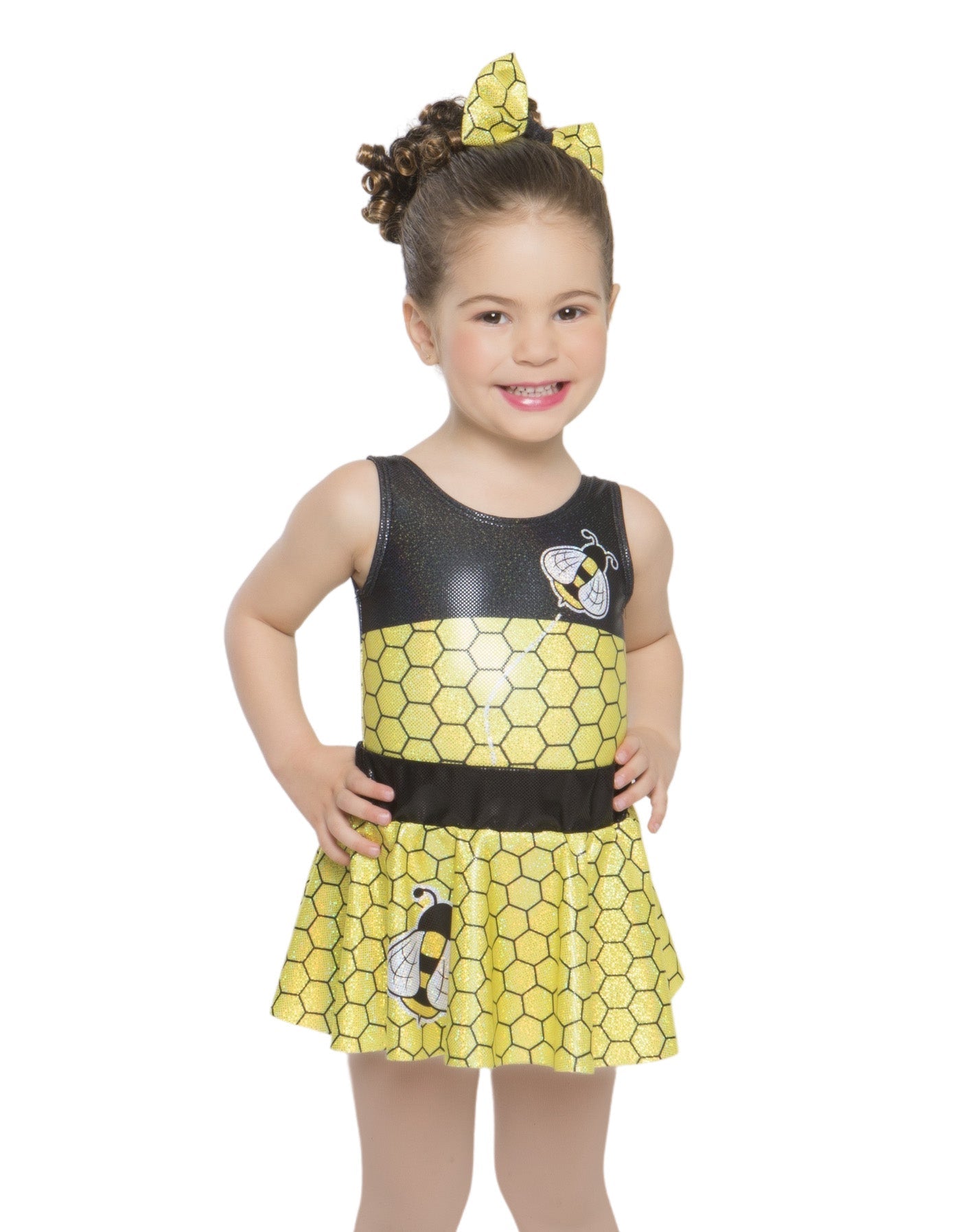 Buzzy Bees Honeycomb Top Skirt