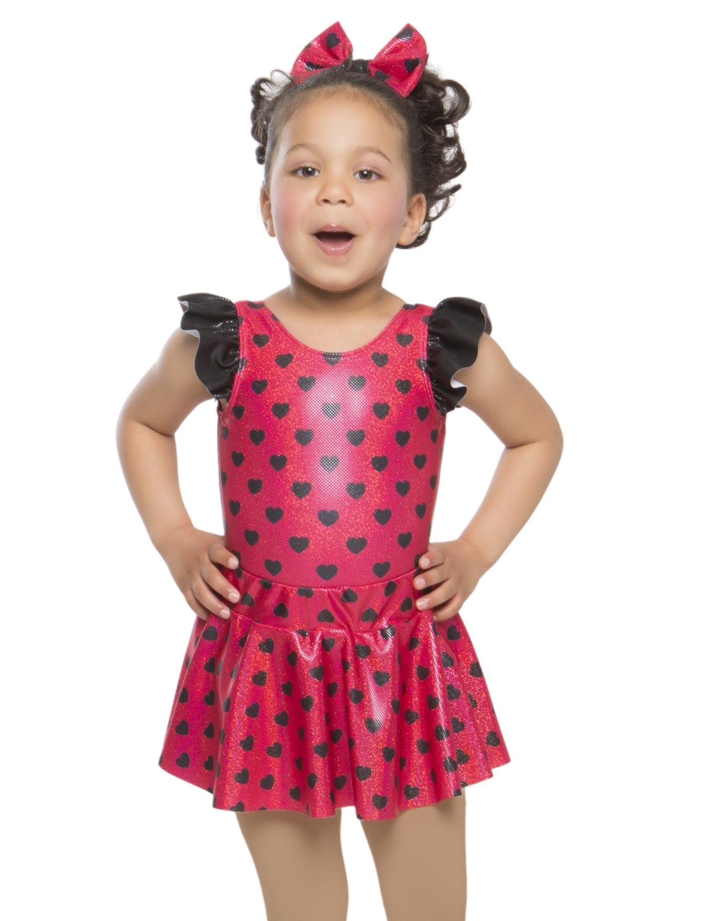 La La Ladybug Hearts Top Skirt