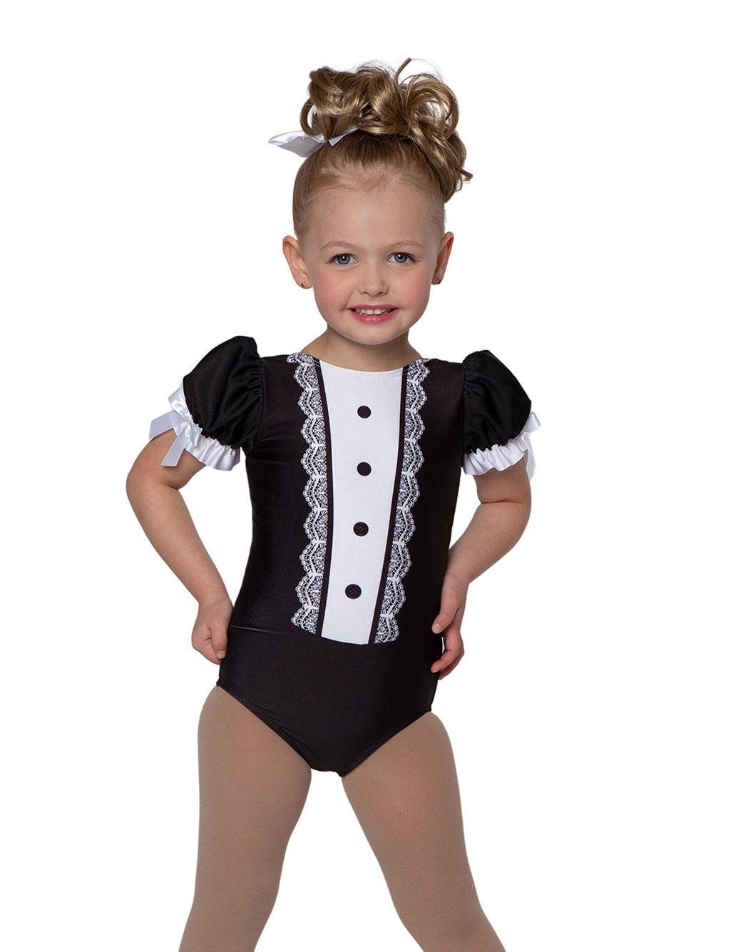 Custom Maid Puff Sleeve Leotard - Hamilton Theatrical