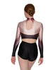 Dark Side LS Crop Top Ombre - Hamilton Theatrical