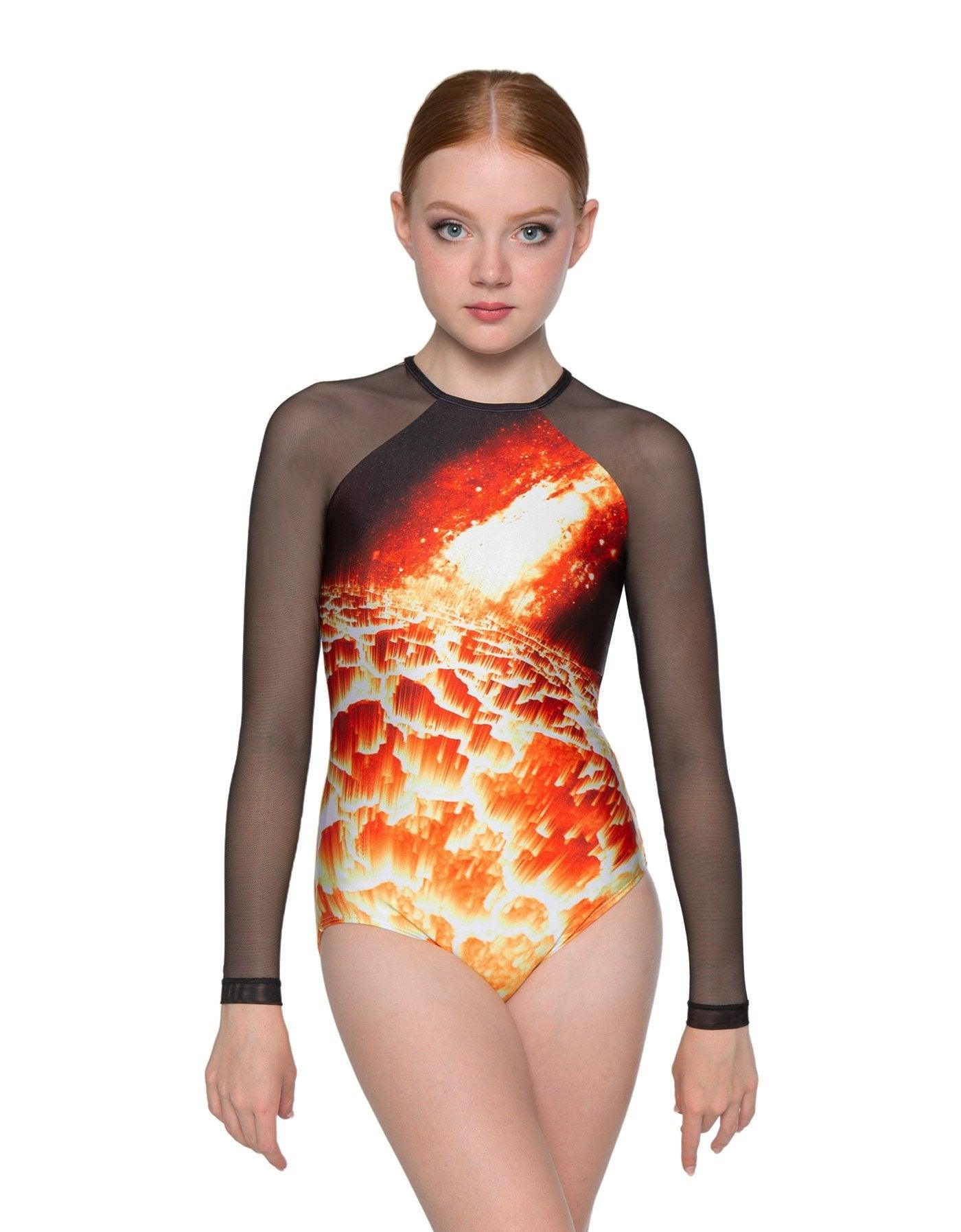 Lava LS Raglan Leotard - Hamilton Theatrical