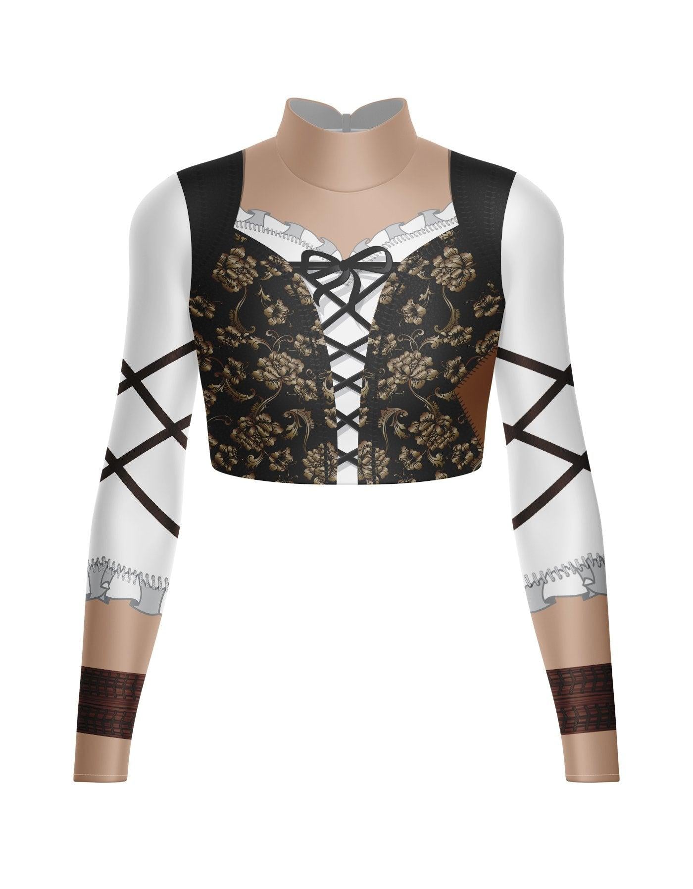 Ahoy LS Crop Top - Hamilton Theatrical