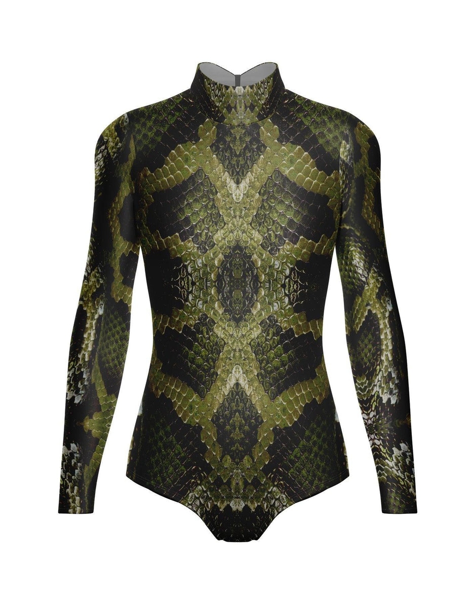 Python Leotard Snake Long Sleeve Leotard – Hamilton Theatrical