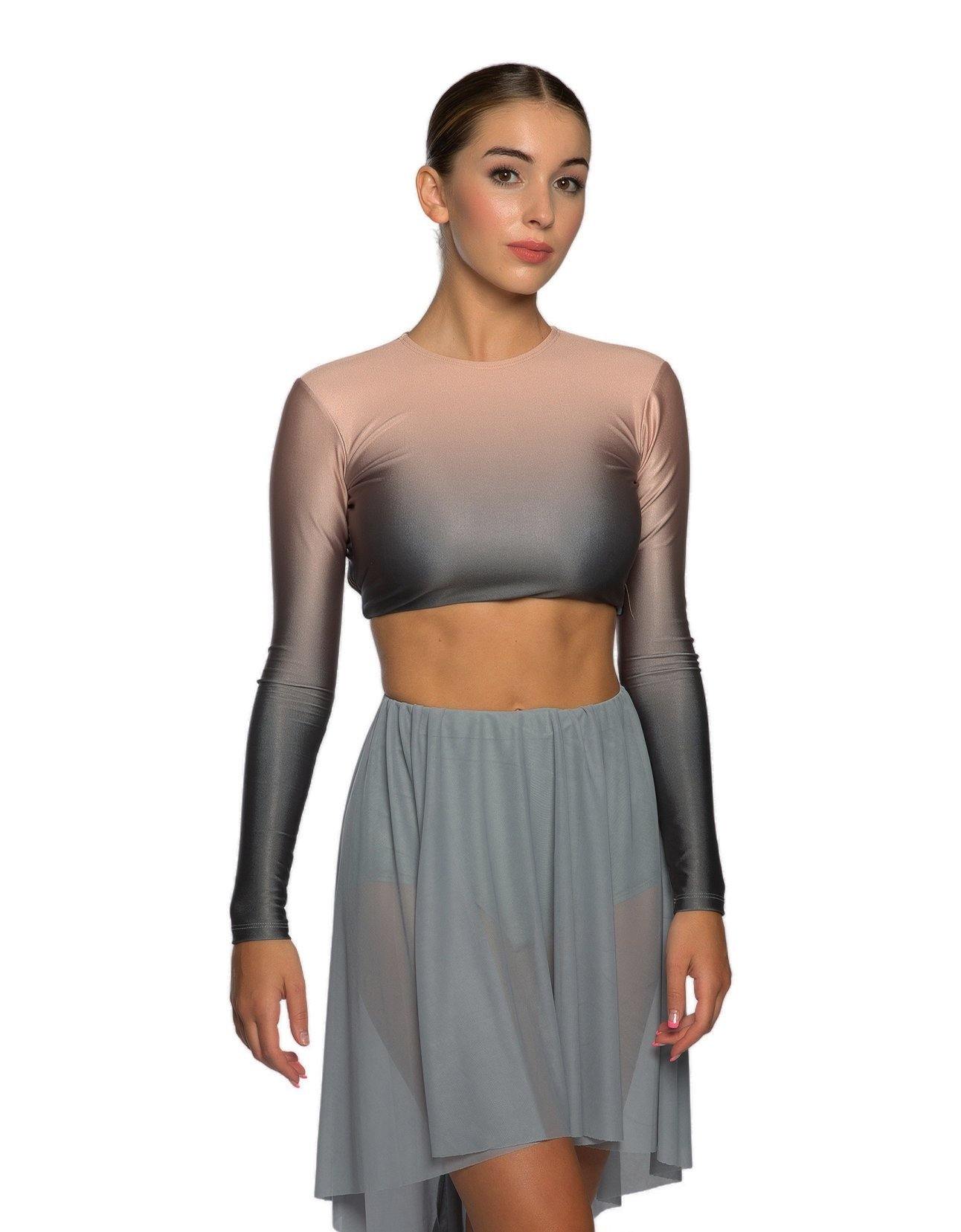 Street LS Triangle Back Crop Top - Hamilton Theatrical