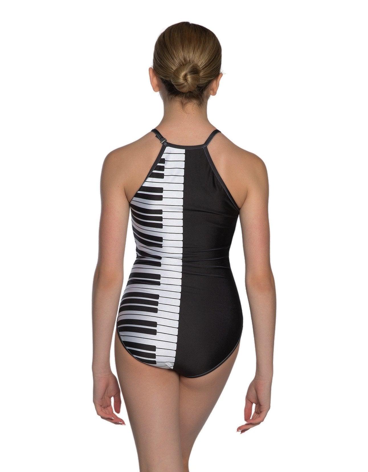 Piano Man Halter Leotard - Hamilton Theatrical